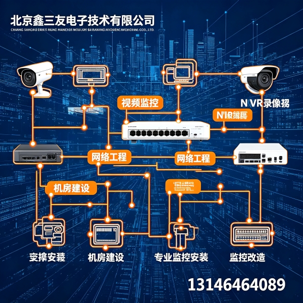 北京网络布线公司｜全屋室内布线、园区综合布线工程